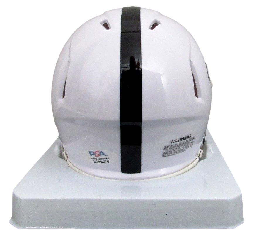 Saquon Barkley Autographed Mini Football Helmet Penn State PSA/DNA 183535