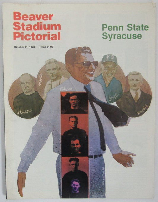 1978 Penn State Nittany Lions vs. Syracuse Football Program 138623