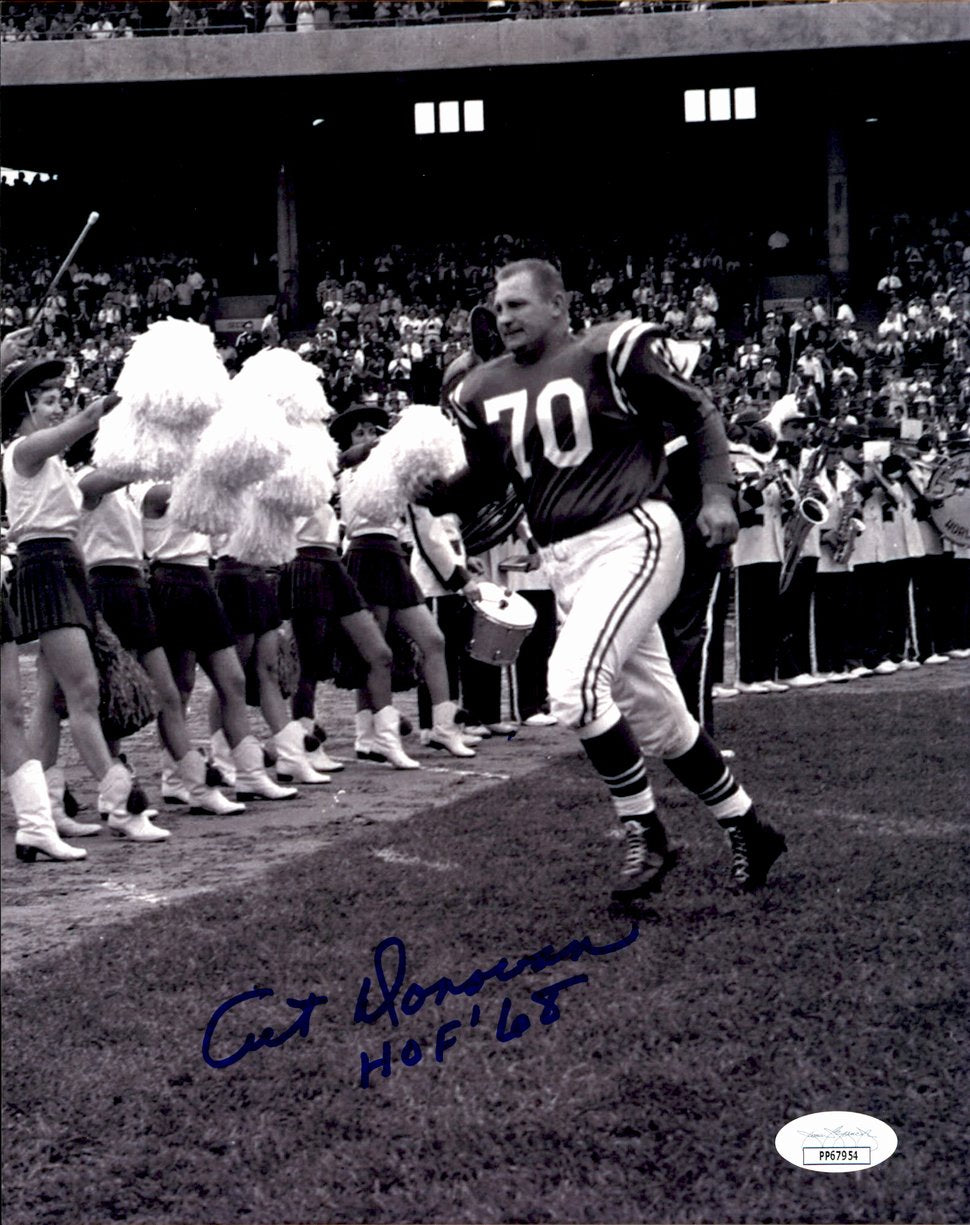 Art Donovan Baltimore Colts HOF  Signed/Autographed 8x10 Photo JSA 161599