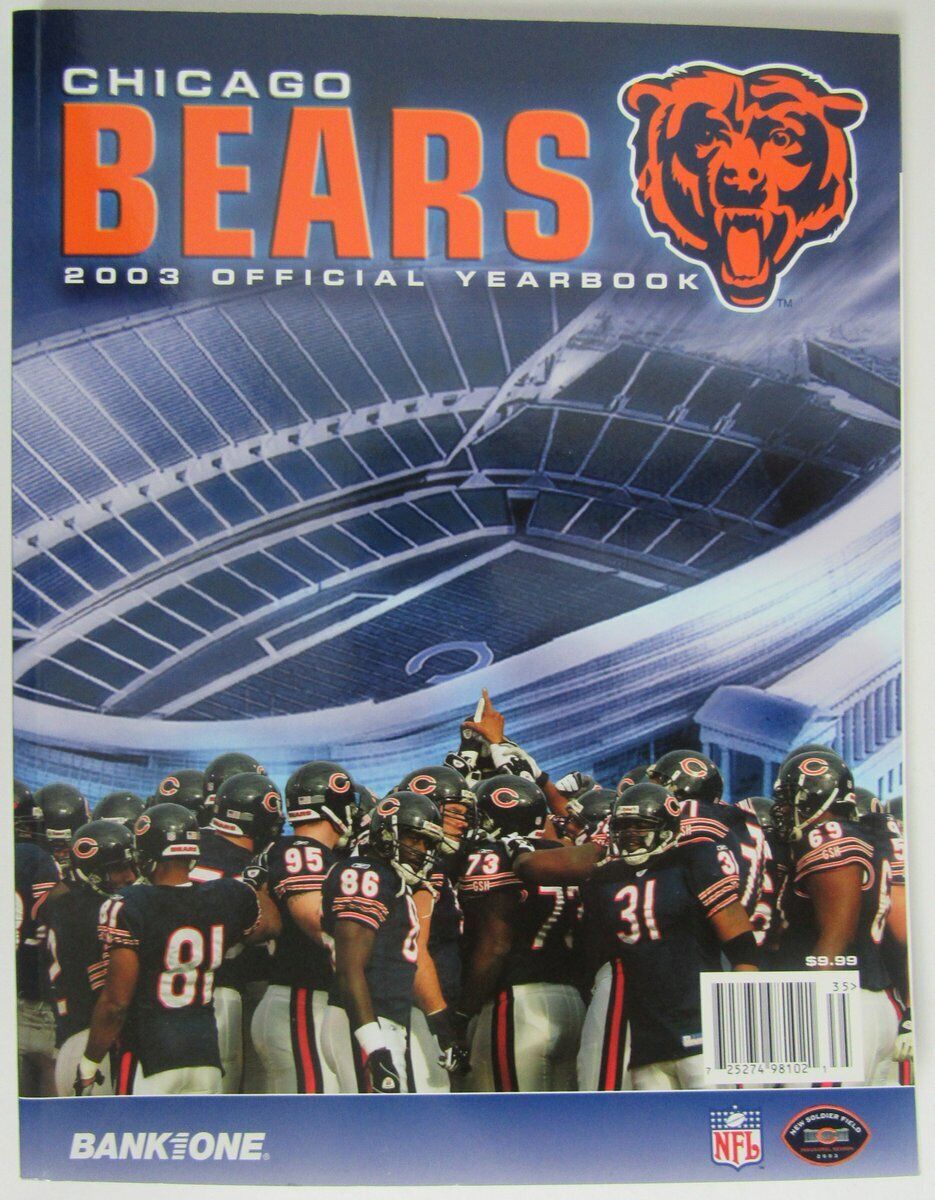 2003 Chicago Bears  NFL Football Official Team Yearbook 146143