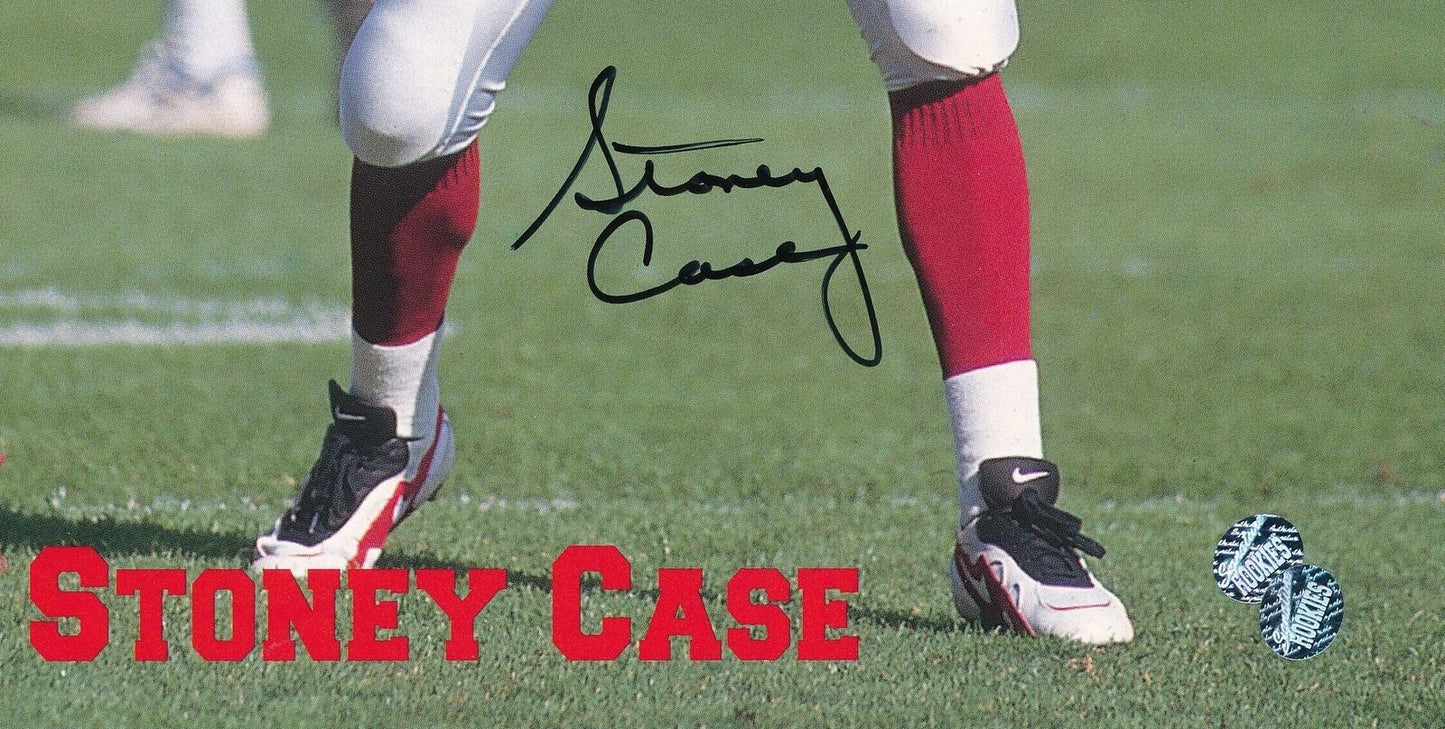 Stoney Case Autographed Signature Rookies 8x10 Photo New Mexico