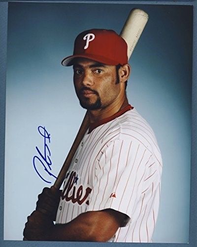 Pedro Feliz Philadelphia Phillies Autographed/Signed 8x10 Photo 125693