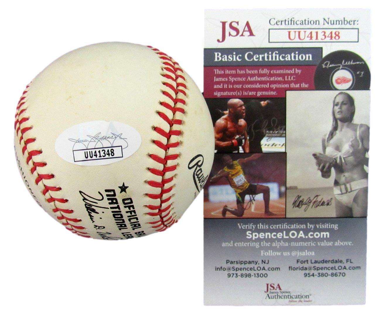 Jerome Walton Chicago Cubs Signed/Autographed Rawlings ONL Baseball JSA 165525