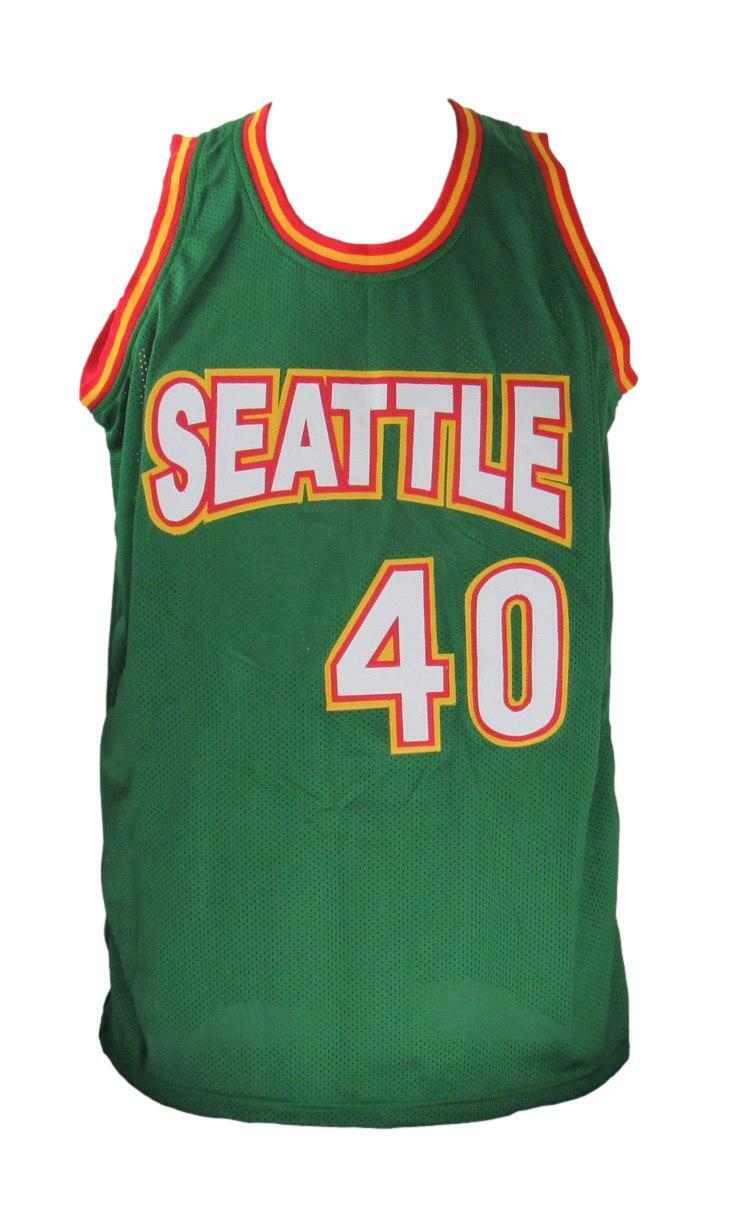 Shawn Kemp Signed/Auto Seattle Supersonics Basketball Jersey Beckett 167278