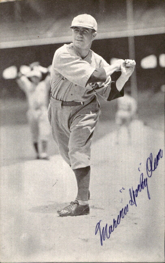 Marv Olson Red Sox d. 1998 Signed/Autographed 3x5  Photo 178686