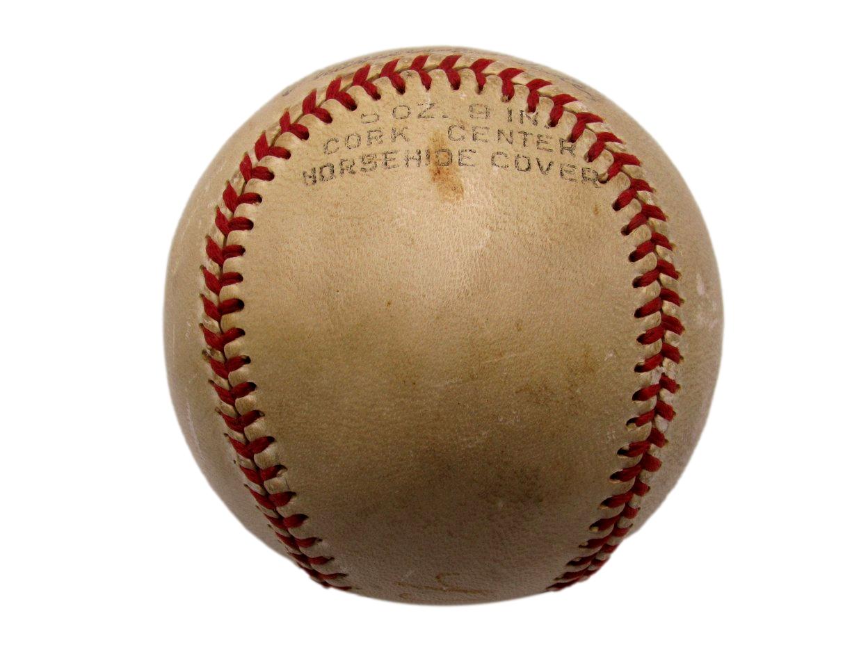 Babe Ruth HOF New York Yankees Signed/Autographed Baseball JSA 193135