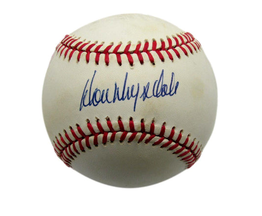 Don Drysdale HOF Signed ONL Baseball Los Angeles Dodgers PSA/DNA  185327