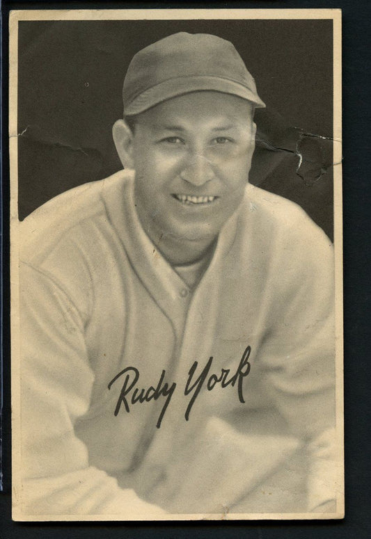 1939 Goudey Premiums R303-B Rudy York Damaged Small Tear