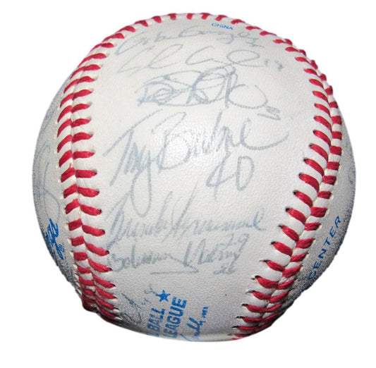 Harrisburg Senators 2000 Team Autographed/Signed Official Eastern League Baseball