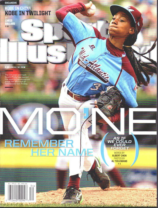 Mo'ne Davis Little League World Series 2014 Sports Illustrated NO LABEL 151921