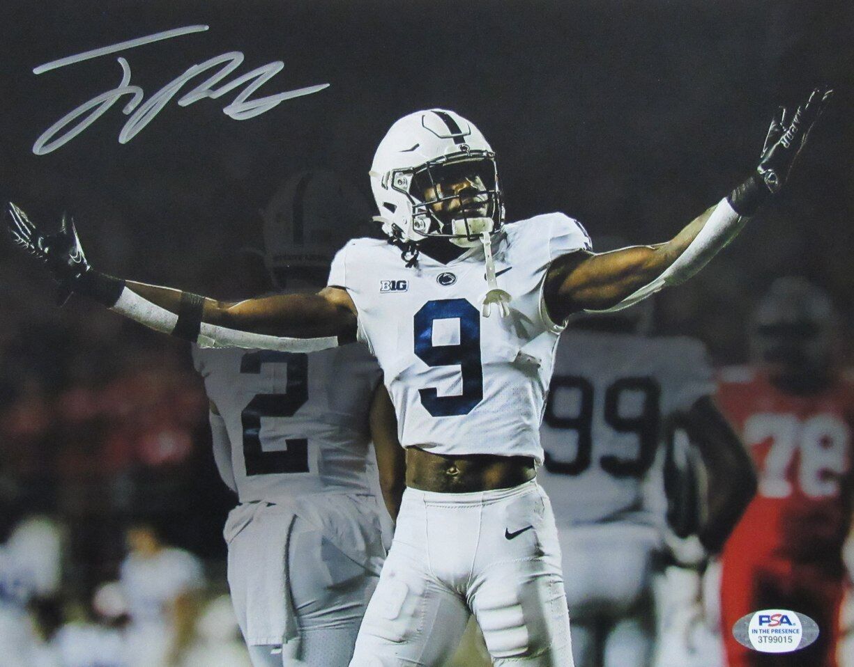 Joey Porter Jr. Autographed 8x10 Photo Penn State PSA/DNA 177722