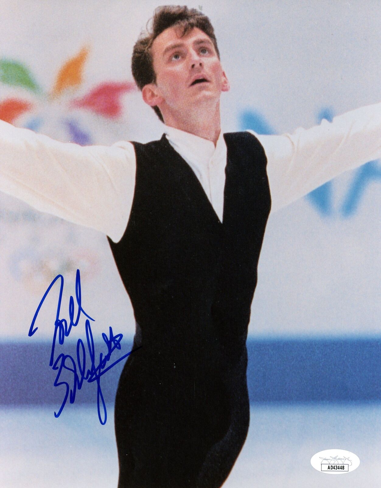 Todd Eldredge Autographed 8x10 Photo Olympic USA Figure Skating JSA