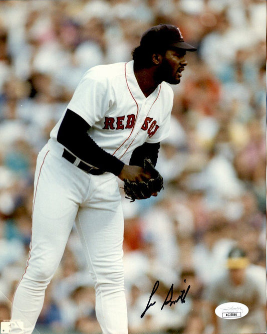 Lee Smith HOF Autographed 8x10 Photo Boston Red Sox JSA