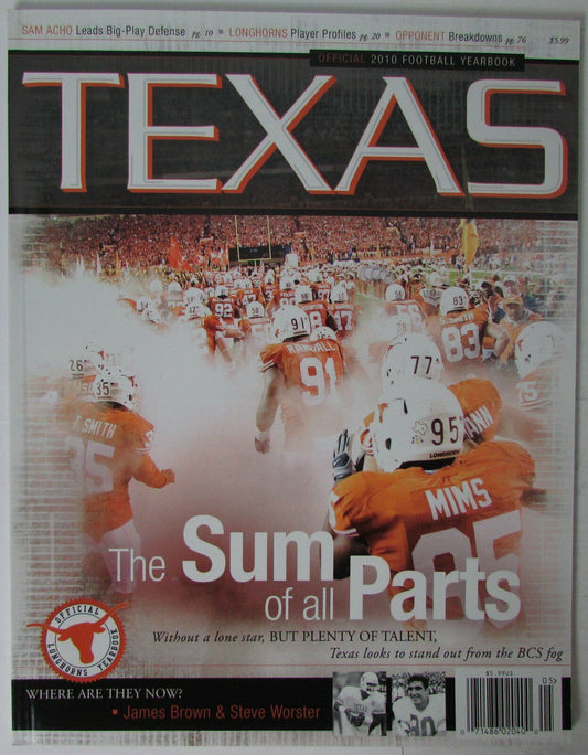 2010 Official Texas Football Yearbook 145352