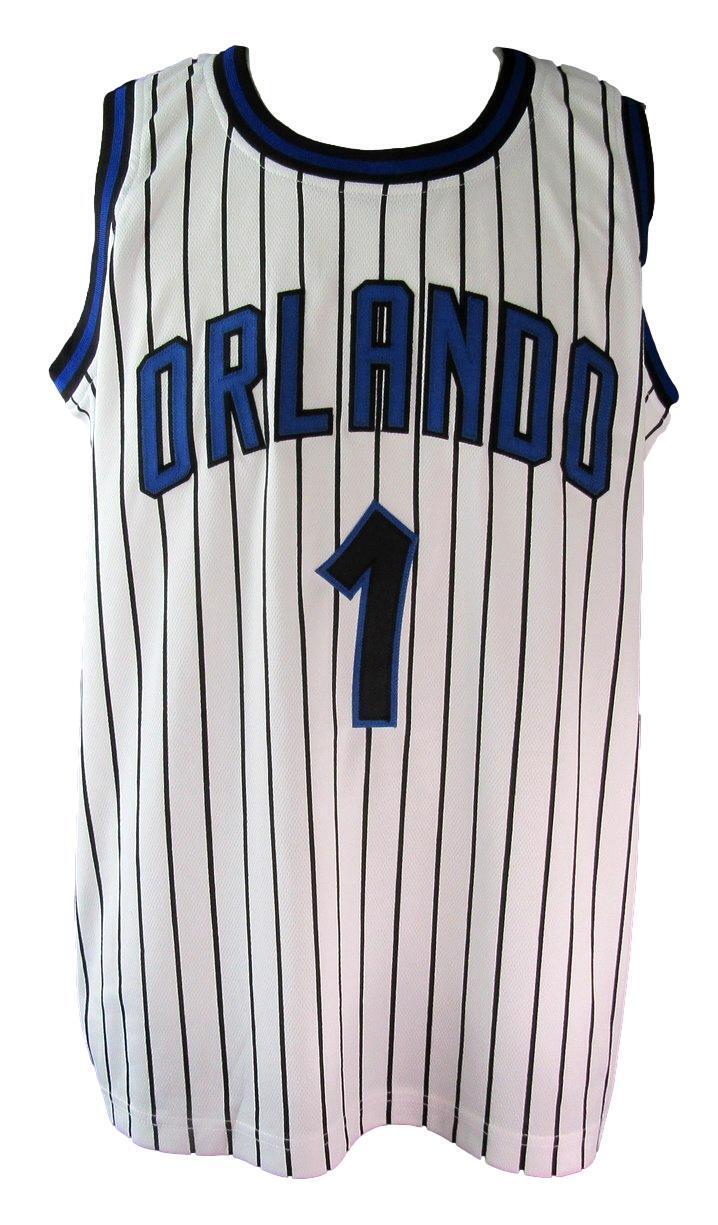 Anfernee Penny Hardaway Autographed White Custom Jersey Orlando Magic PSA/DNA