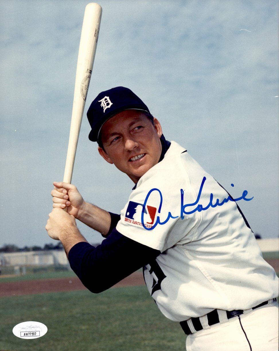 Al Kaline HOF Signed/Autographed 8x10 Photo Detroit Tigers JSA 191394