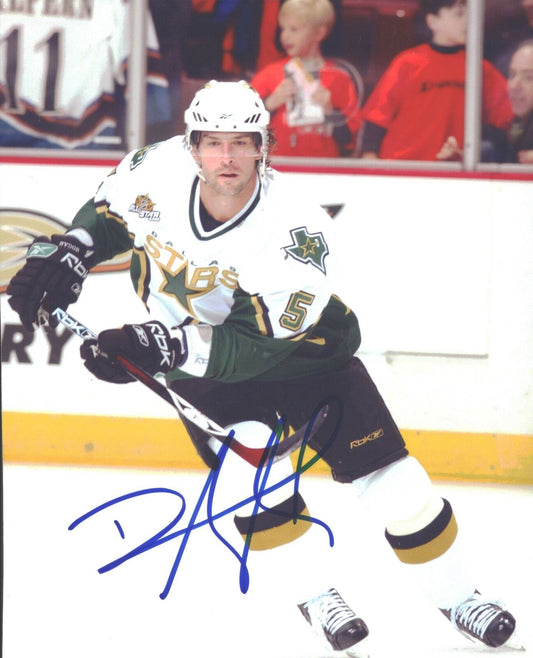 Darryl Sydor Detroit Dallas Stars Signed/Autographed 8x10 Photo 152507