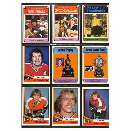 Lot of (26) 1974-75 O-Pee-Chee OPC Hockey Flyers Cards 192477