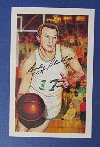 Andy Phillip Autographed/Signed Center Court Ron Lewis Postcard 123227