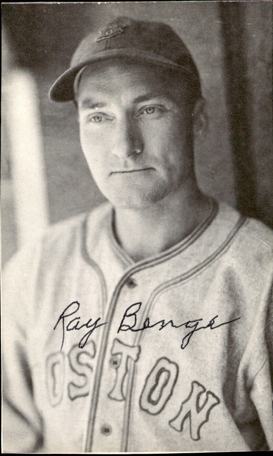 Ray Benge Boston Bees d. 1997 Signed/Autographed 3x5  Photo 177952