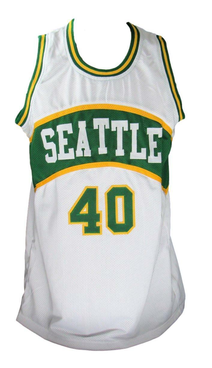 Shawn Kemp Signed/Auto Seattle Supersonics Basketball Jersey Beckett 167281