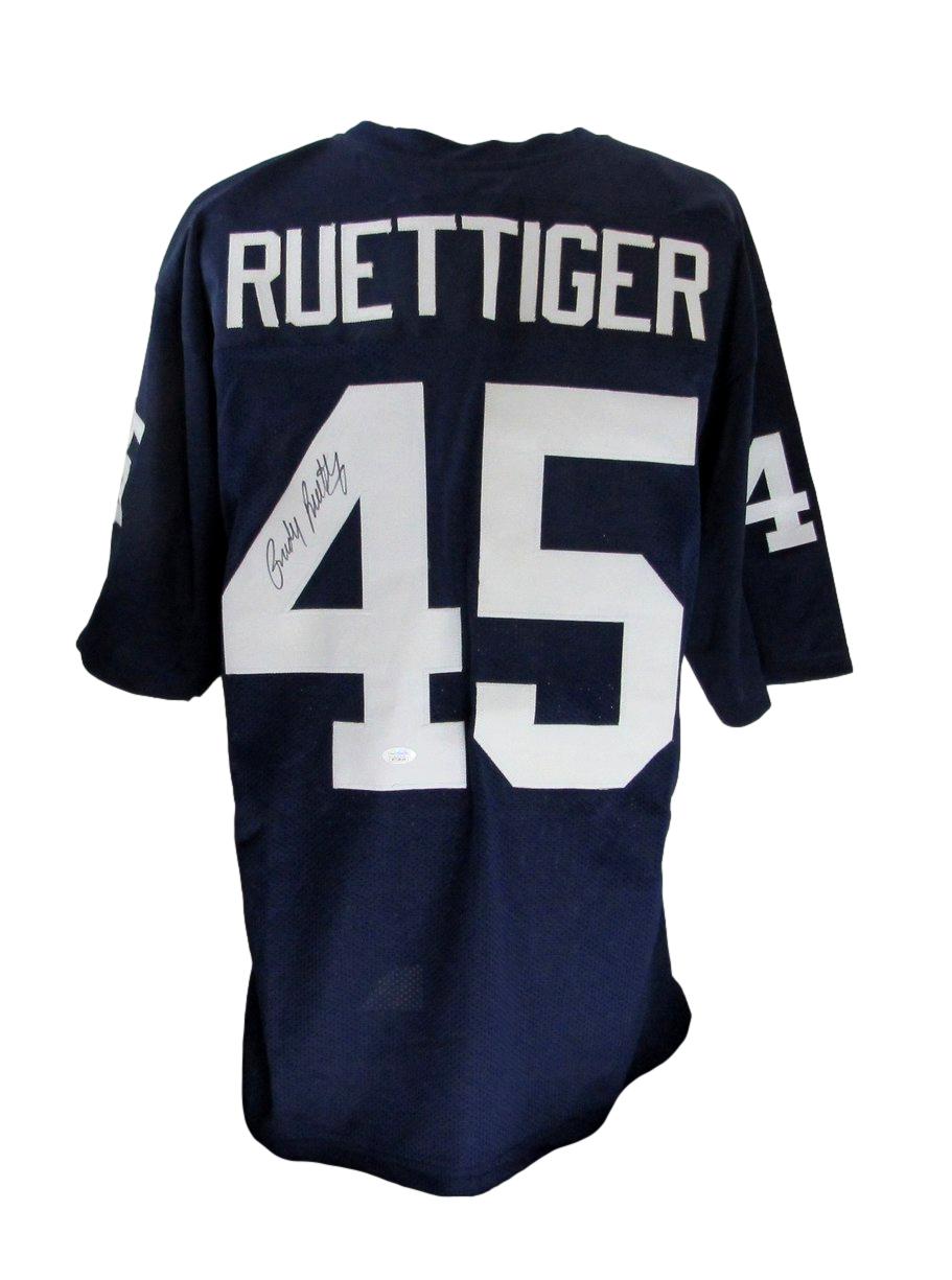 Rudy Ruettiger Signed/Autographed Notre Dame Custom Football Jersey JSA 166154