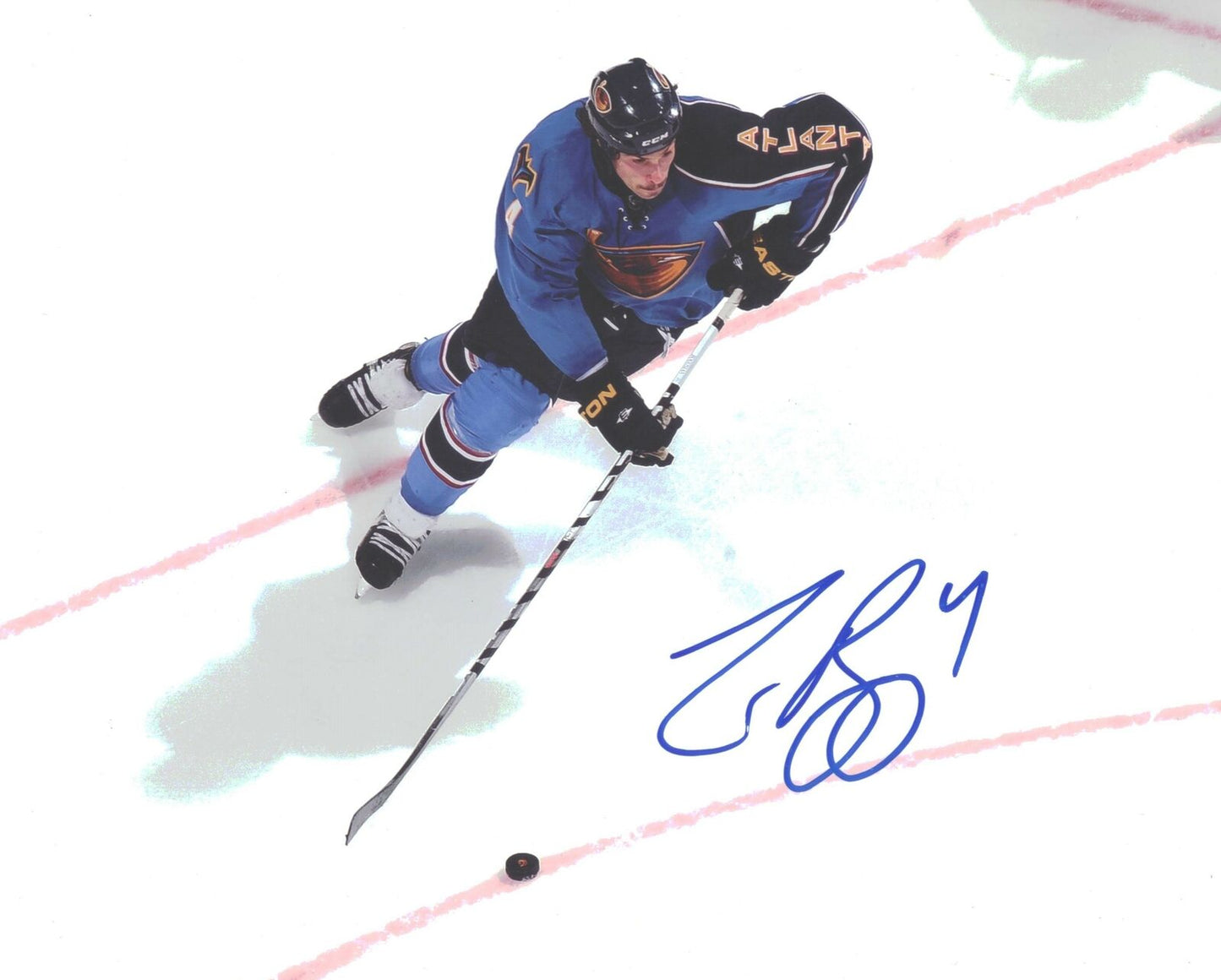 Zach Bogosian Atlanta Thrashers Signed/Autographed 8x10 Photo 152484