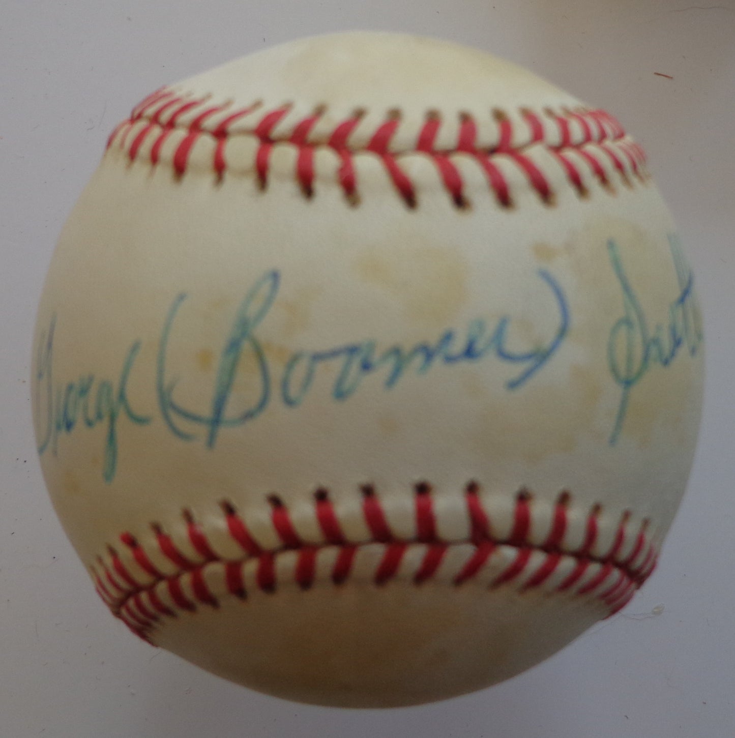 George Boomer Scott Signed/Autographed OAL Baseball Boston Red Sox JSA 191802