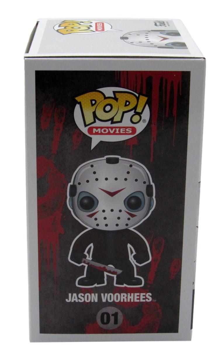 Ari Lehman Signed/Insc Funko Pop! #01 "Friday the 13th" Signed in Red JSA 190708