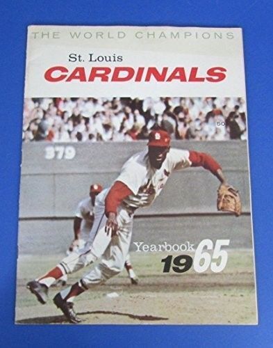 Vintage 1965 St. Louis Cardinals Official Souvenir Yearbook 125089