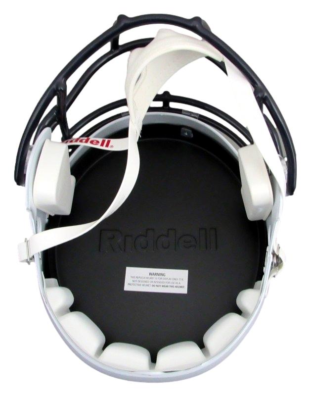 Saquon Barkley Autographed/Inscr Full Size Replica Helmet Penn State PSA/DNA