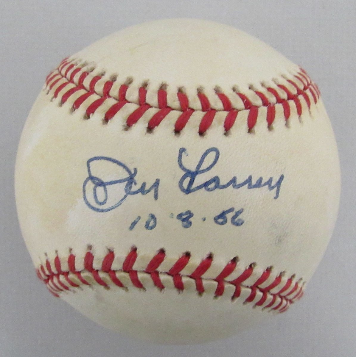 Don Larsen Signed/Inscribed OAL Baseball New York Yankees JSA 192163