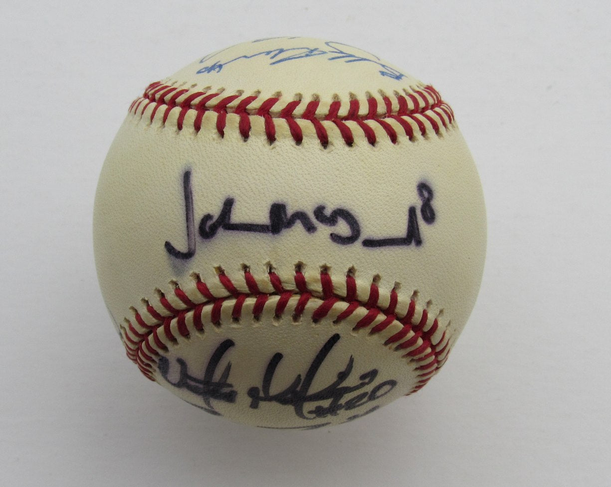 Cleveland Indians Team Autographed by 8 Players OAL Baseball 180625