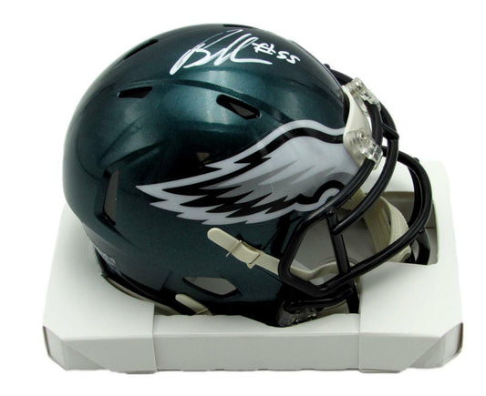 Brandon Graham Signed/Autographed Eagles Speed Mini Football Helmet JSA 167012