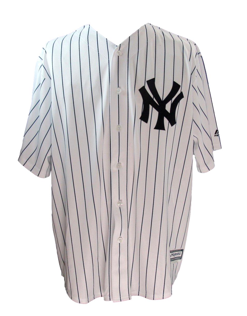 Bernie Williams Yankees Autographed Magestic XXL Jersey Beckett 187213