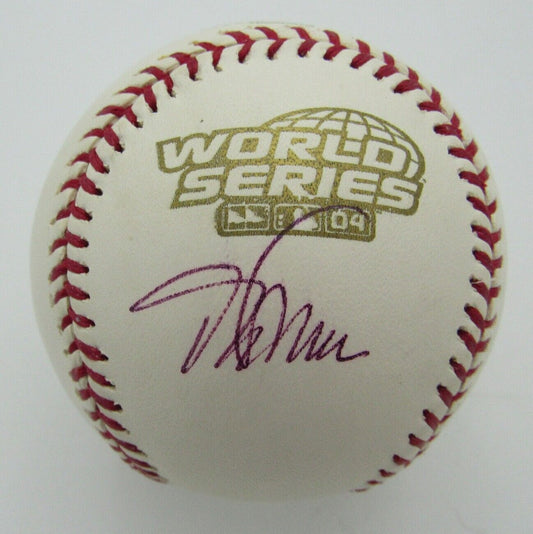 Todd Walker Minnesota Twins Signed/Autographed 2004 World Series Baseball 155454