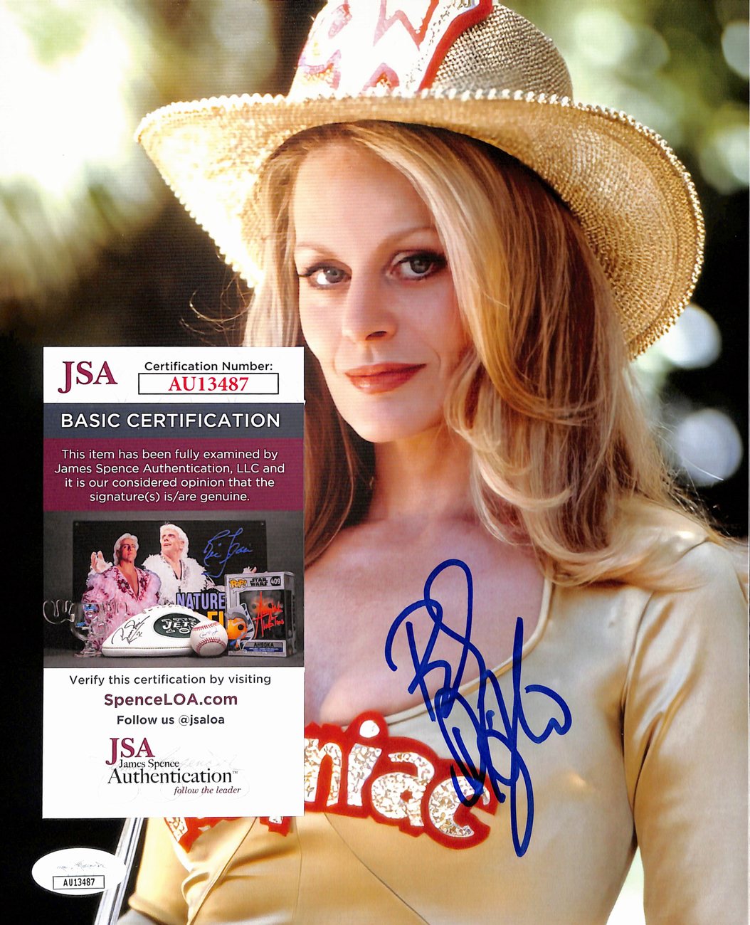 Beverly D'Angelo Signed/Autographed 8x10 Photo "Wayniac" JSA 190196