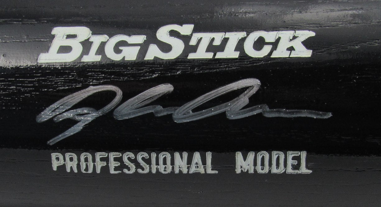 Dylan Crews Autographed Black Big Stick Bat LSU Tigers/Nationals JSA 183821