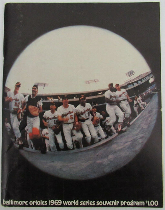 1969 World Series Official Program Baltimore Orioles vs. New York Mets 163660