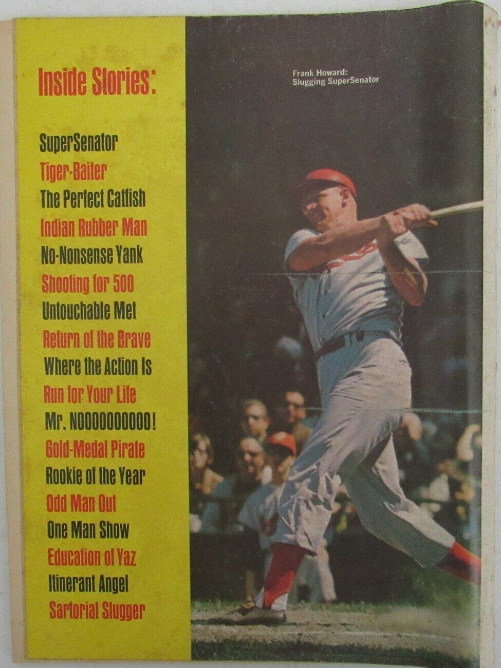 1969 Baseball Yearbook w/ Denny McClain/Mickey Lolich/Bob Gibson on Cover 164511