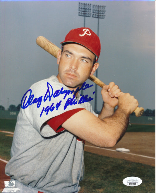Clay Dalrymple Autographed 8x10 Photo Philadelphia Phillies JSA 181940