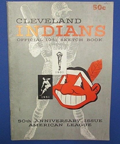 1951 CLEVELAND INDIANS YEARBOOK