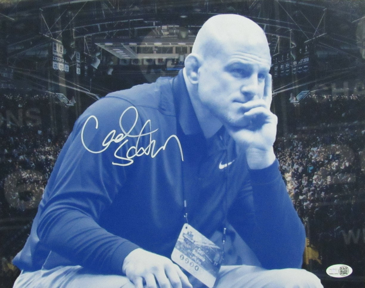 Cael Sanderson Signed/Autographed 11x14 Photo Penn State Wrestling JSA 193153