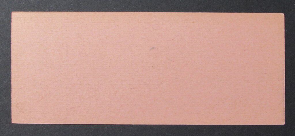 1942 West Virginia Mountaineers vs. Fordham  Proof Ticket 10/17/42 Polo Grounds