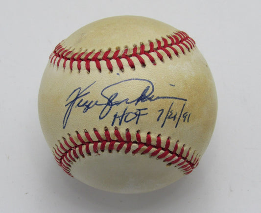 Fergie Jenkins HOF Signed/Inscribed ONL Baseball Chicago Cubs PSA/DNA 191718