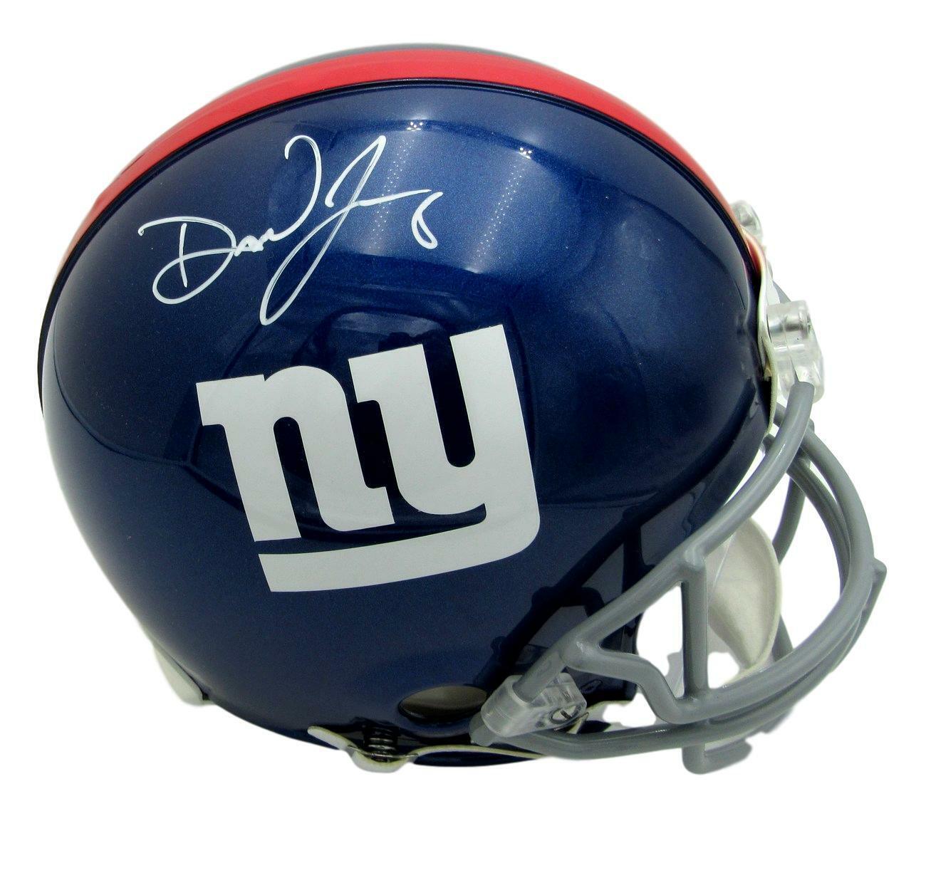 Daniel Jones NY Giants Signed Riddell Proline Full Size Helmet Beckett 147145