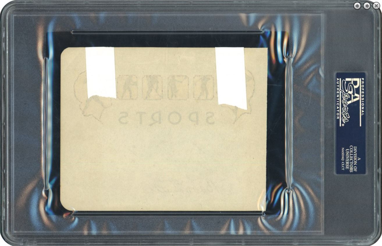 Babe Ruth & Jimmie Foxx Dual-Signed Album Page PSA/DNA Encapsulated 184962