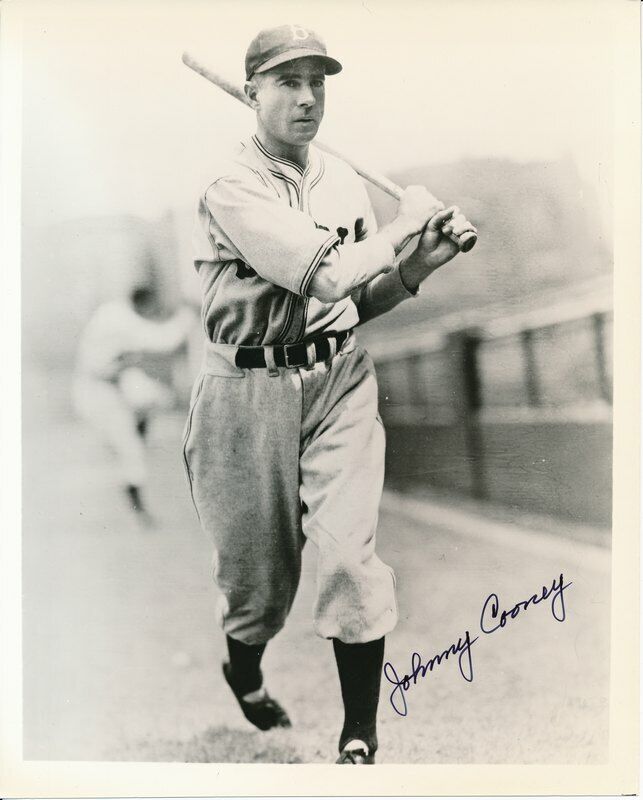 Johnny Cooney Boston Braves Signed/Autographed 8x10 Photo JSA 143203