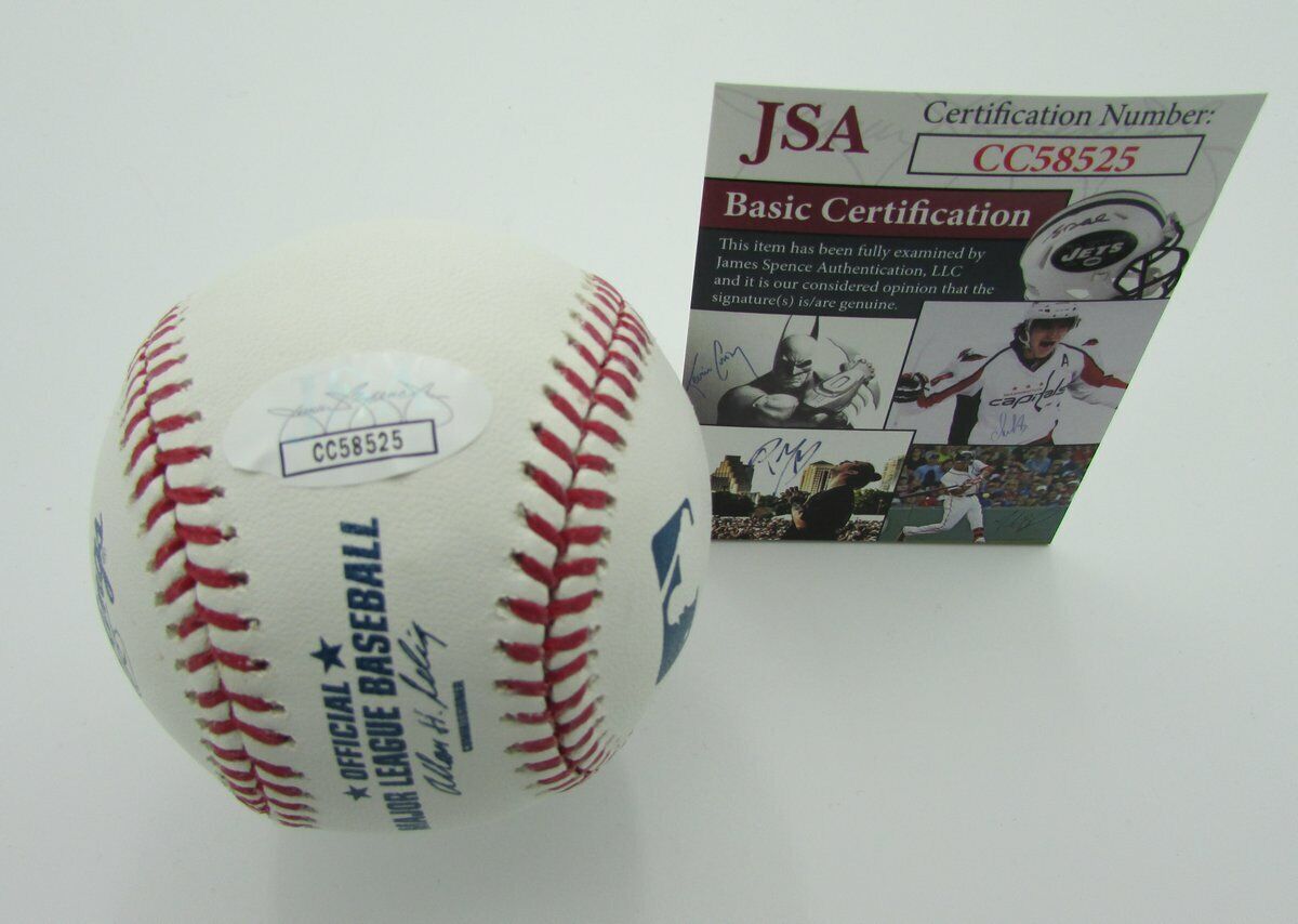 Don Hassenmayer Phillies Signed/Autographed OML Baseball JSA 141236