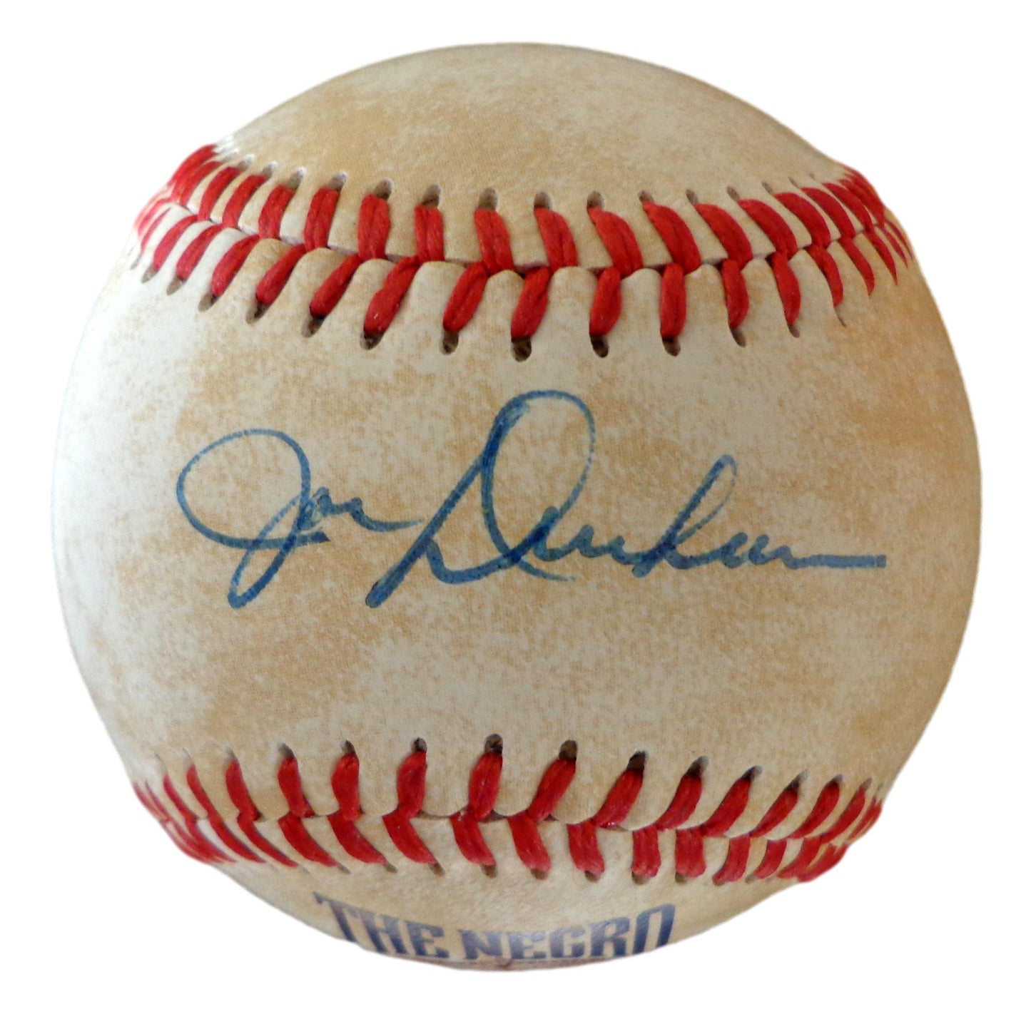 Joe Durham Autographed OL Baseball Negro League Baltimore Orioles JSA 179592